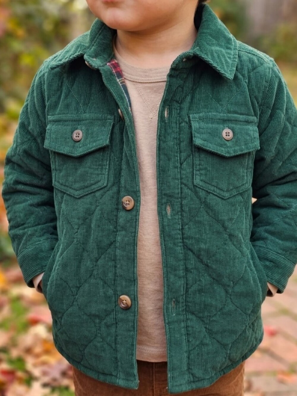 Carter's Deep Green Corduroy Jacket
